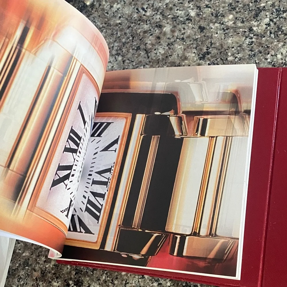 Vintage Cartier Red Collector's watch DVD and certificate
